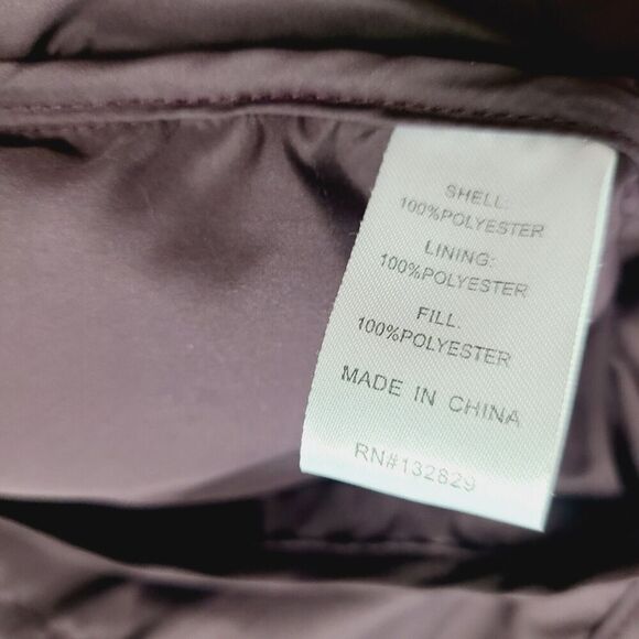 Lovers + Friends Cropped Puffer Jacket XS Brown Animal Leopard Print Full-Zip - Picture 9 of 10